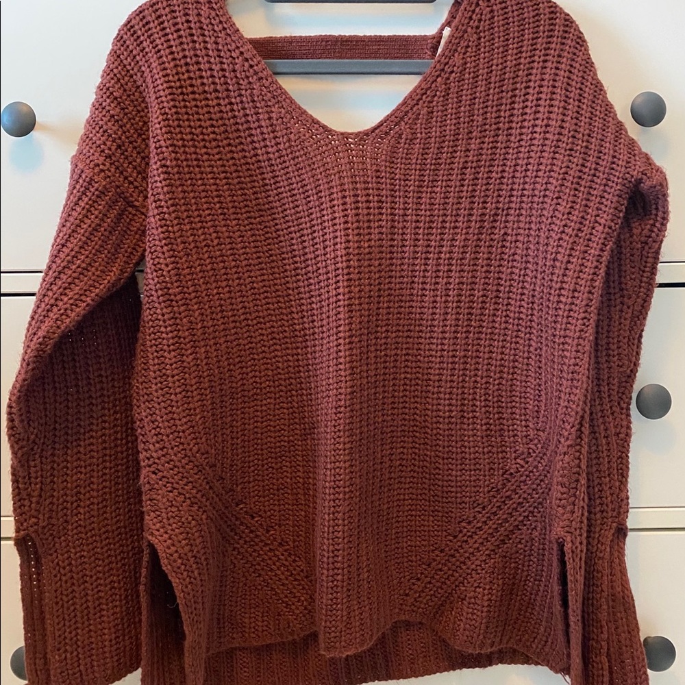 Rust Colored Sweater - Picture 2 of 5
